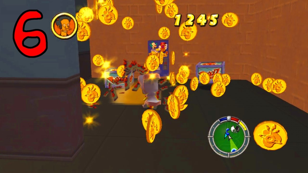 Simpsons hit and run game